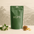 Sachet de café KÚPS Kitché sur un décor volcanique des hauts plateaux du Guatemala